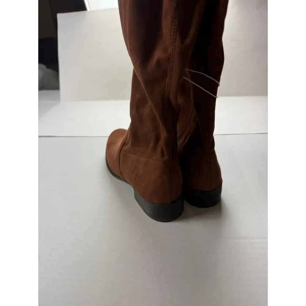 A New Day Sidney Tall Boots - Women's Size 6 - Brown